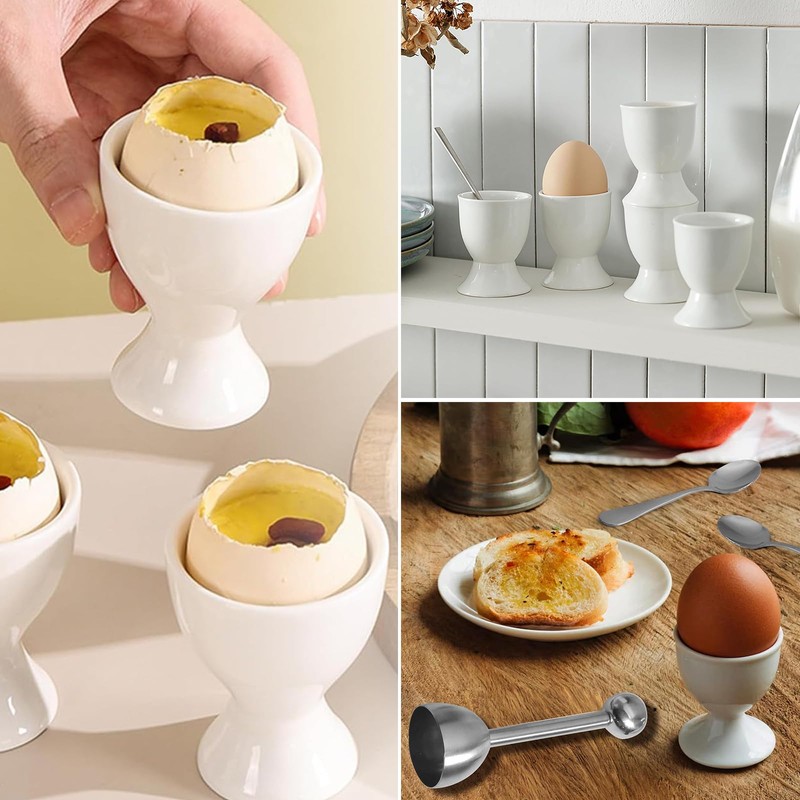 ZXJLWR Set of 9 Egg Cups, 4.8 x 4.9 cm