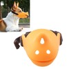 Dog Silicone Mouth Cover Bite and Bark Prevention Breathable Adjustable