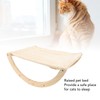 Wooden Cat Hammock Foldable Antislip Easy To Assemble Elevated Pet
