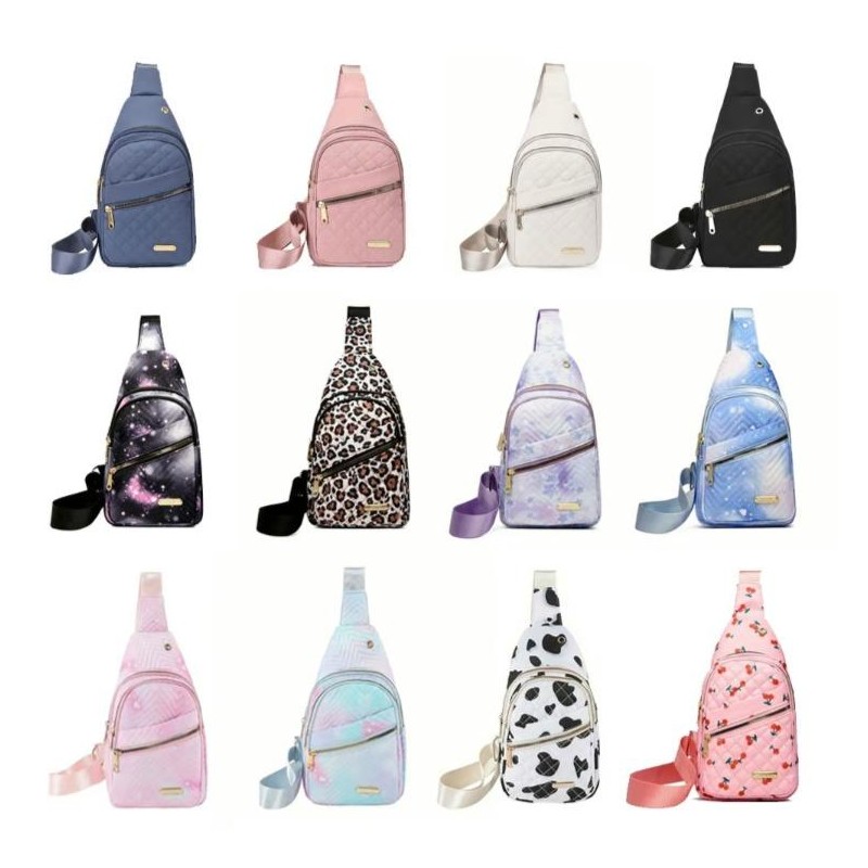 Maxoner Chest Bag Adjustable Shoulder Strap, Waterproof ,Large Capacity Unisex