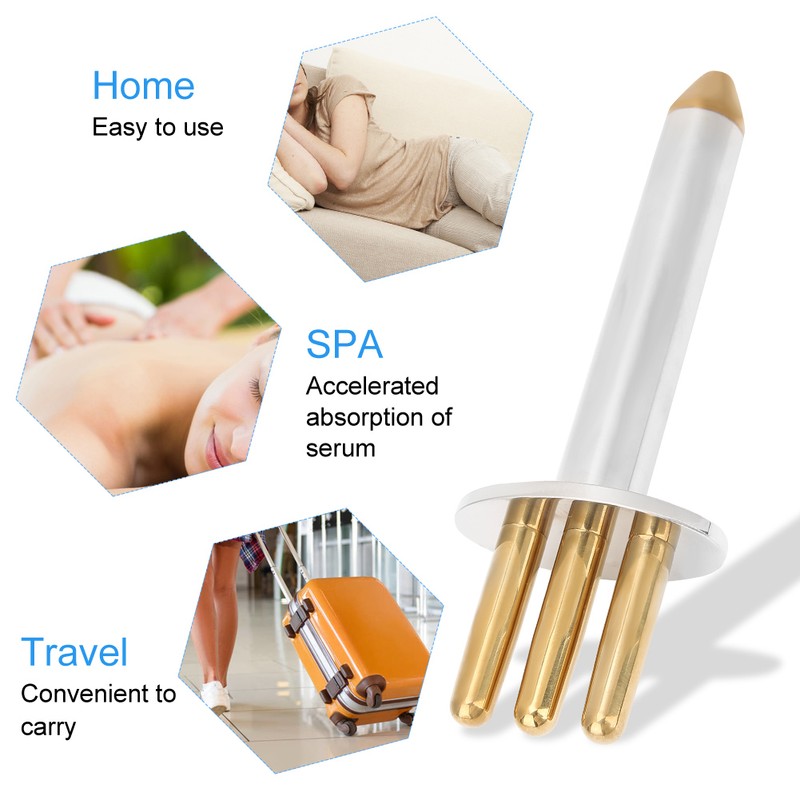 3 Fork Massage Stick Magnetotherapy Acupoint Acid Drainage Massage Stick