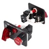 Ignition Switch Panel Kit 12V 40A Carbon Fiber Racing Style