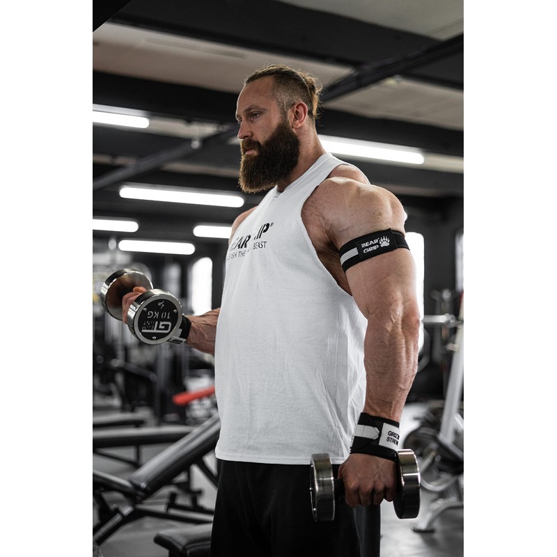 Bear Grip Occlusion training bands., Black / White, l