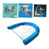 Silla Flotante Portátil Con Asiento De Malla Flotante, Azul