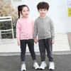 Rolanko Girls' Bolero Cardigans, Long Sleeve Cotton Basic School Clothing,
