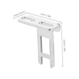 Gatuida Compact Vertical Safety Door Lock Switch with Key for Elevators and Car Doors Construction User-Friendly Operation Suitable for Home and Kitchen Security