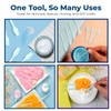 Kopperko Mini Cosmetic Spatula (2.5”, 100 Pack) - Small Plastic