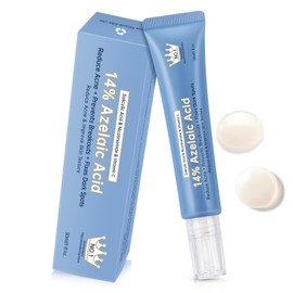 Azelaic Acid 14 Percent Cream For Face, Azelaic Acid Gel, 30ML Azelaic Acid Acne Cream With Salicylic Acid, Niacinamide & Vitamin C For Dark Spot.