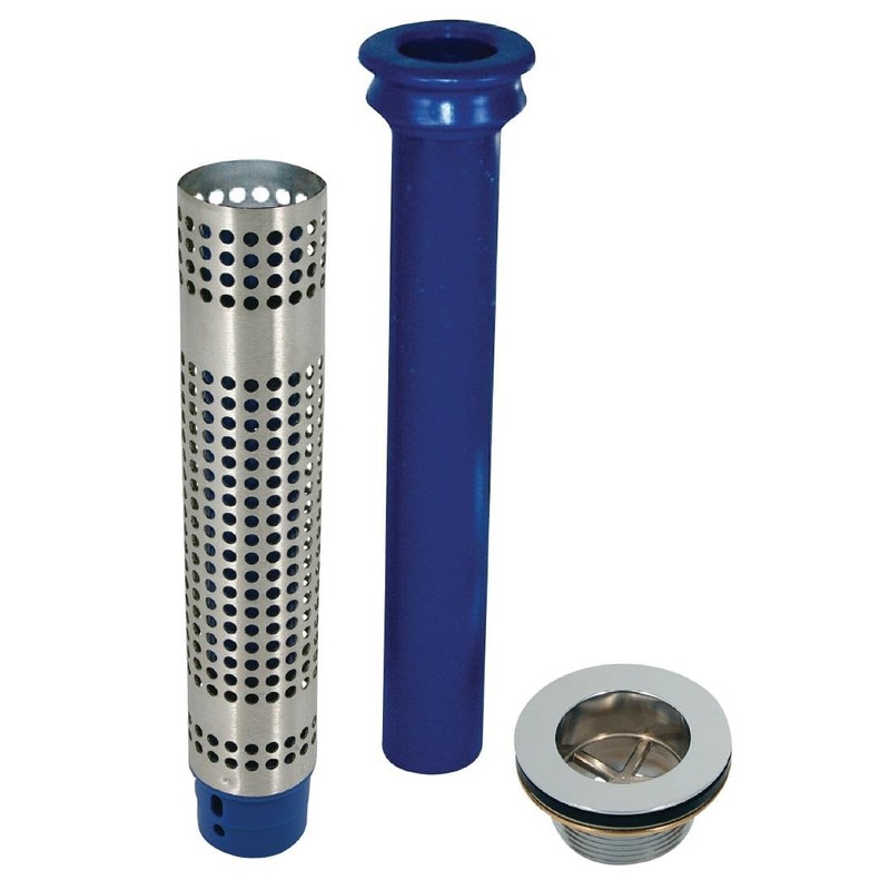 300MM Tall Commercial Sink Plug Strainer Overflow Waste Pipe with