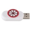 Cartoon U Disk Mangosteen Appearance Knob Style Mini Portable Flash