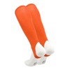 TCK 4 Inch Solid Baseball Stirrups (Orange, Small)