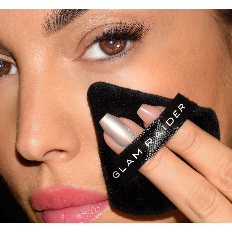 GLAM RAIDER BEAUTY TRIANGLE POWDER PUFF - 2 PACK, GLAM