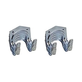 Primes DIY 10 Pack Tool Hanger Hooks Set, Wall Hooks for Garage Shed and Garden Tool Storage Organiser, Wall Mount Garage Hooks