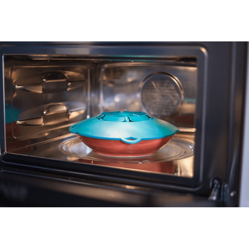 Cooking flower mini boil-over protection, diameter 16.5 cm, anthracite