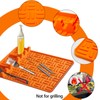 Grill Mats For Outdoor Grill,Blackstone Silicone Griddle Cover Tools Mat