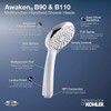AWAKEN B110 Polished Chrome Multifunction Handshower with 3 Spray Settings