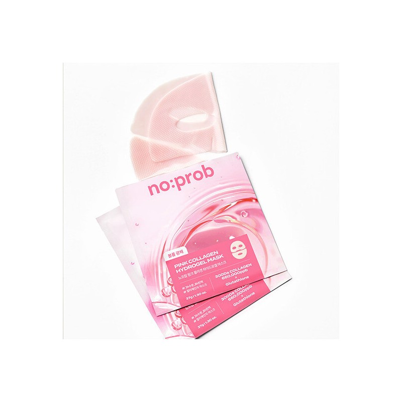 노프랍 /볼륨광채 핑크 콜라겐 하이드로겔 마스크 (5매입) Nofrab / Volume