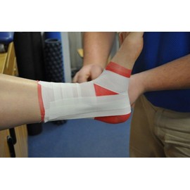 Jaybird & Mais Latex Free Athletic Trainers Adhesive Tape (8 Rolls), Black