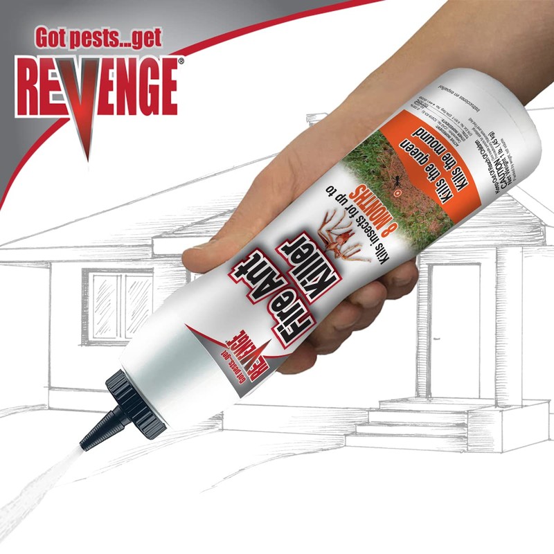 Revenge Fire Ant Killer Dust, 1 lb Ready-to-Use Insecticide for