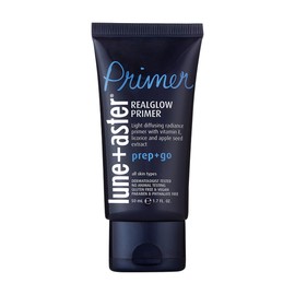 Lune+Aster RealGlow Primer | Complexion-Enhancing, Light Diffusing Radiance Primer. Formulated With Vitamin E & Apple Seed Extract. Dermatologist Tested. Vegan & Gluten Free, 1.7 Fl Oz