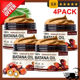 SAUVASINE 4 Pack Batana Oil for Hair Growth Conditioner - Natural Promotes Hair Wellness