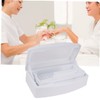 FOMIYES Nail Art Tool Tray Box Lid Sterilizer Manicure Case