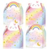 Rainbow Cloud Gift Boxes Party Supplies Rainbow Party Favor Boxes
