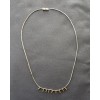Unbranded Minimalist Two Tone Necklace Dainty Modernist Choker Geometric Korea