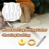 10 in 1 Router Templates for Woodworking,Butterfly Inlay Template,Wood Bowtie