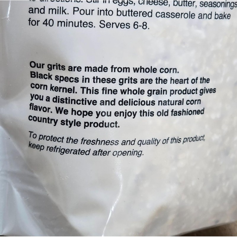 Daniel Boone Fresh Coarse Stone Ground White Corn Grits 2/2