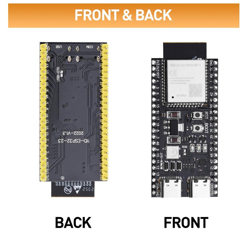 ESP32 S3 DevKitC 1 N16R8 ESP32 S3 WROOM1 N16R8 Development