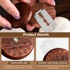 Professional Baking Bread Slicer with Fancy Round Wooden Handle &