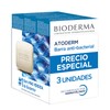 BIODERMA, Atoderm Tripack Intensive Barra de Limpieza Antibacterial Diaria, Skincare