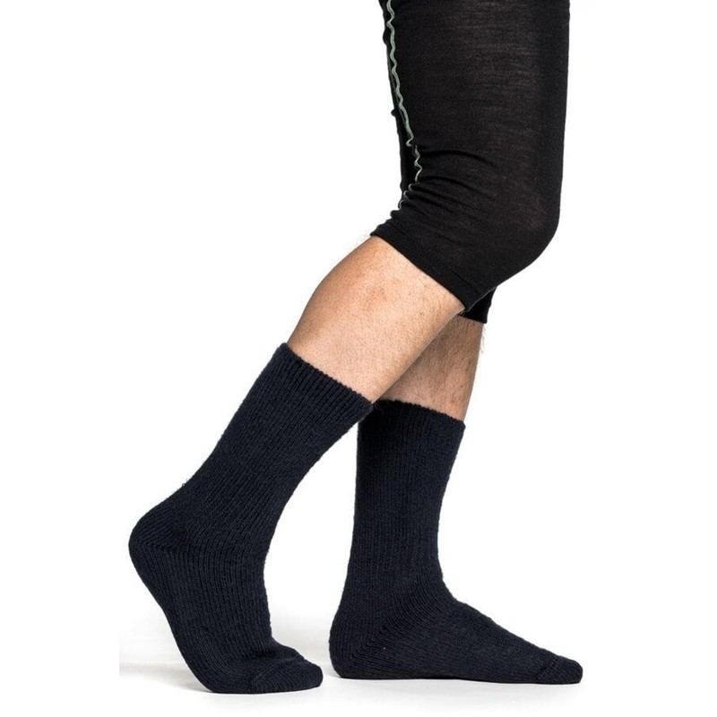 Woolpower 800 Classic Socks - Especially Warm Merino Socks, black,