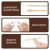 WISYOK Wooden Waxing Sticks - Waxing Applicator Sticks for Eyebrow,
