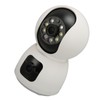 Security Camera 2K 4MP Dual Lens 2.4G Mobile App 360°