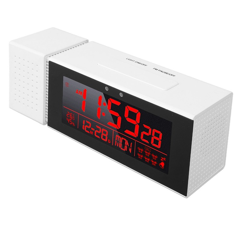 LED Digital Clock Human Motion Sensor Night Light Electronic Clock