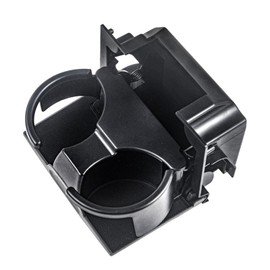 Jhyzxiang Rear Seat Cup Holder Compatible with Ni-ssan Frontier 2006-2021 Pathfinder 2009-2012 Xterra 2009-2015 OE Replacement 96965-ZS00A,96965-ZP00D,Rear Seat Center Console Cup Holder Insert