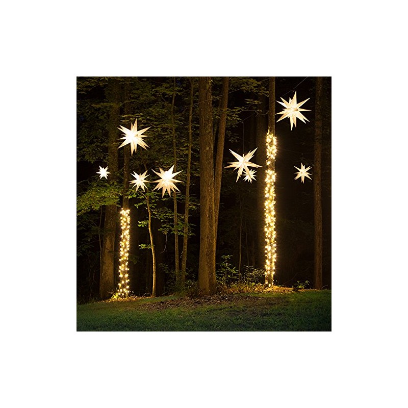 Kringle Traditions Frosted LED Moravian Star Light, Star Outdoor Decoration