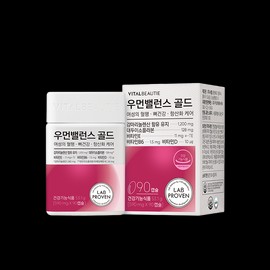 Vital Beauty [바이탈뷰티][프리미엄 라인] 우먼밸런스 골드 (30일) [VITAL BEAUTY][Premium Line] Woman Balance Gold (30 Days)