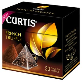 CURTIS Black Tea FRENCH TRUFFLE RF NO GMO Made in Russia US Seller 20 Pyramids