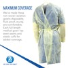 Dynarex Isolation Gowns - Full-Length, Max-Coverage Disposable Gowns - PPE
