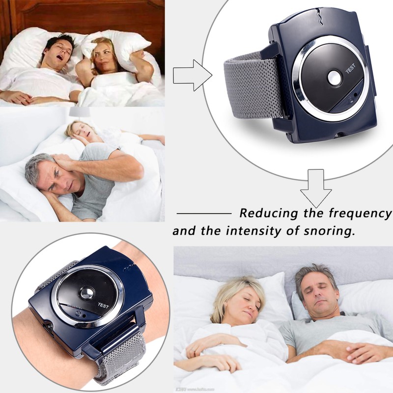 Infrared Intelligent Anti Snoring Device Wristband Watch Anti Snoring Bio