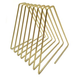 Retractable Bookends, Heavy Duty Metal Folding Book Ends, Triangle Creative Bookends, Unique Geometric Design, Book Dividers for Shelves Desk Home Office Library Decoration Gift