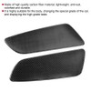 2Pcs Carbon Fiber Rear Car Door Panel Interior Decoration Fit