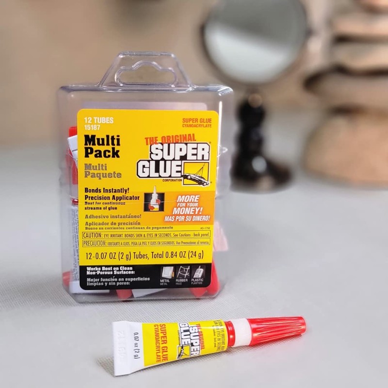 Super Glue Liquid - Clear - One 2 Gram Tube