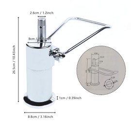 AngelcityCC Chair Replacement Hydraulic Pump for Bar Beauty Salon Barber Hairdressing Adjustable Height 10.43inch, Weight Capacity 440 lbs/200kg