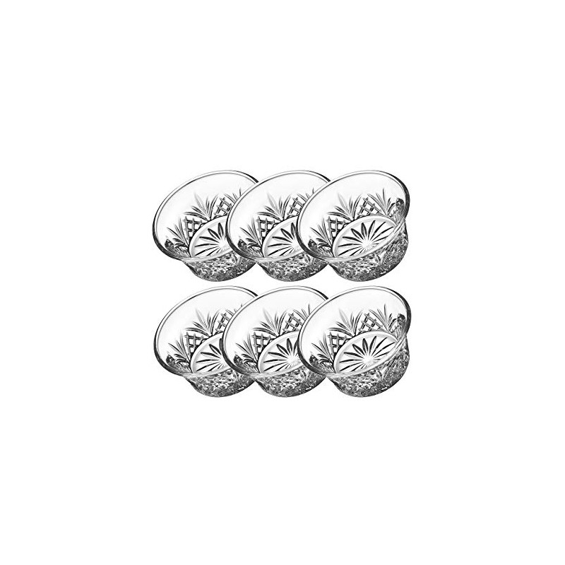 Godinger Bowl Set - Mini Crystal Prep, Dip, Dessert, Bar
