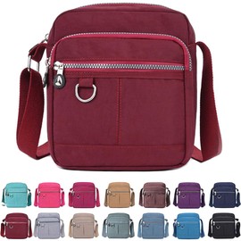 WETURAST Crossbody Bag Purse For Women Nylon Waterproof Shoulder Handbags For Ladies Casual Travel Messenger Bag Lightweight Pocketbooks