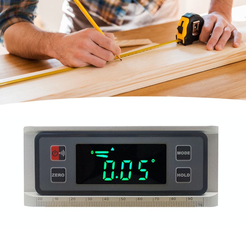 Digital Level Angle Gauge Magnetic Finder Tool Protractor Inclinometer Aluminum